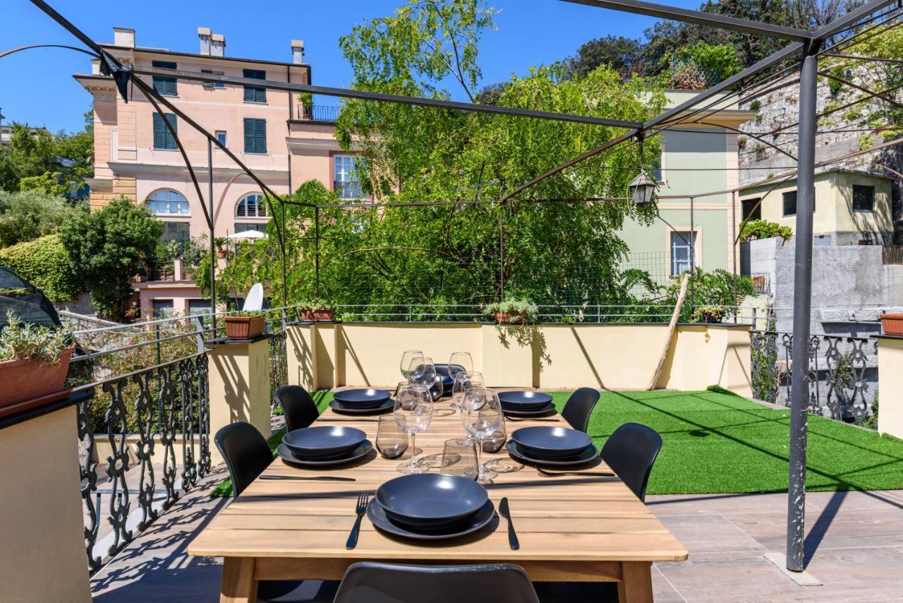 Appartamento Esclusivo 130 Mq + Terrazzo Via San Vincenzo Genova Esterno foto