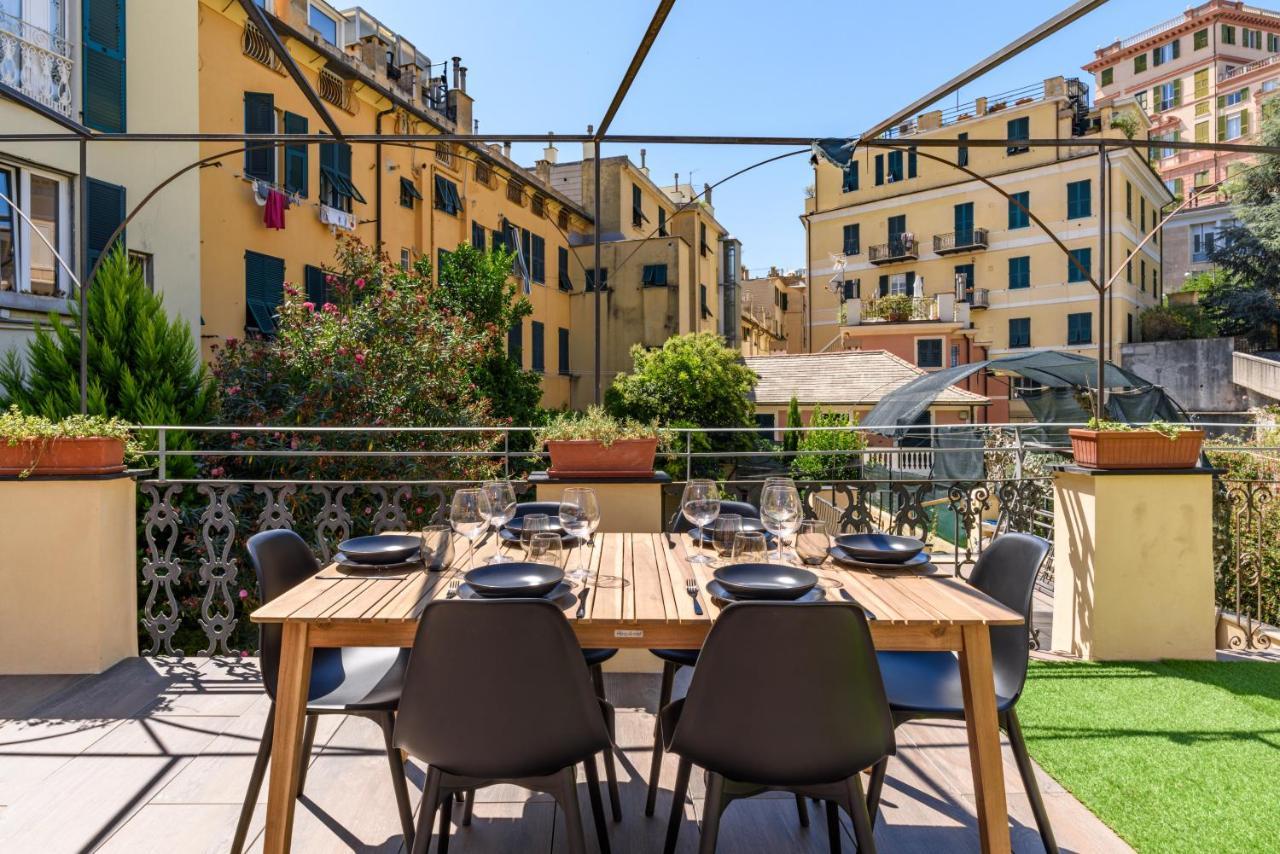 Appartamento Esclusivo 130 Mq + Terrazzo Via San Vincenzo Genova Esterno foto